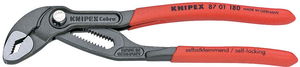 KNIPEX Autóvízpumpa fogó, Cobra, polírozott, PVC nyél 125 mm /27 mm, 1" termék fő termékképe