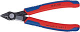 Elektronikai oldalcsípő fogó, Super-Knips 125 mm/0,2-1,6 mm, barnított fej