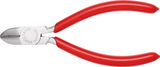 Elektronikai oldalcsípő fogó, PVC nyél 125 mm/0,4-2,5 mm, krómozott fej