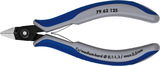 Elektronikai oldalcsípő fogó, precíziós, hegy. fej 125 mm/0,1-1,3 mm