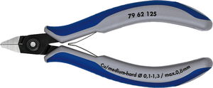 Elektronikai oldalcsípő fogó, precíziós, hegy. fej 125 mm/0,1-1,3 mm termék fő termékképe