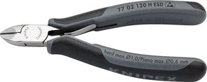 Elektronikai oldalcsípő fogó, keményfém éllel, ESD 120 mm/0,6-2,0 mm termék fő termékképe
