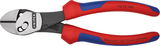 Oldalcsípő fogó TwinForce, polírozott, kétk. nyél 180 mm/3,0-5,5mm, rugóval