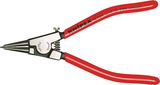 Seegergyűrű fogó KE, polírozott fej, PVC nyél G 0 140 mm, 1,5-4 mm