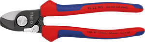 Kábelvágó olló, rugós, kétkomponensű nyél 165 mm, d=15/50 mm2, AWG 1/0 termék fő termékképe
