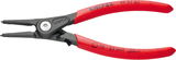 Seegergyűrű fogó, precíziós KE, PVC nyél A 2 180 mm, 19- 60 mm