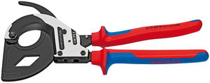 Kábelvágó olló, racsnis, kétkomponensű nyél 320 mm, d=60/600 mm2, MCM1200 termék fő termékképe