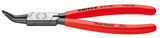 Seegergyűrű fogó BH 45°-os, PVC nyél J22 180 mm, 19- 60 mm, polírozott fej