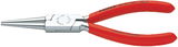 Kerekcsőrű fogó hosszú, krómozott fej, PVC nyél 160 mm