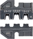 Krimpelő betét 9743-as fogókhoz 0,5-6,0 mm2, AWG20-10, szigeteletlen csúszósaru