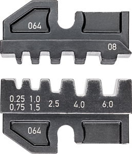Krimpelő betét 9743-as fogókhoz 0,25-6,0 mm2, AWG24-10, érvégüvelyhez termék fő termékképe