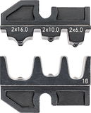 Krimpelő betét 9743-as fogókhoz 2x6+10+16 mm2, AWG10/8/6, kettos érvéghüvelyhez