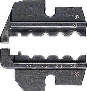 Krimpelő betét 9743-as fogókhoz 1,5/2,5/4/6,0 mm2, csavart érintkezőhöz AWG10/12/14/16 termék fő termékképe