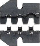 Krimpelő betét 9743-as fogókhoz (Solar) 2,5-6,0 mm2, AWG14-10, Hirschman szolár csatlakoz.