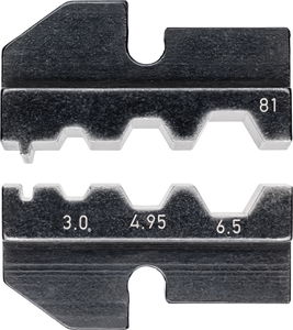 Krimpelő betét 9743-as fogókhoz (Optikai) SW3, SW4,95, SW6,5, AWG11, Harting fényvezeto termék fő termékképe