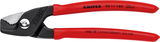 Kábelvágó olló, PVC nyél 160 mm, d=15/50 mm2, AWG1/0