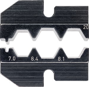 Krimpelő betét 9743-as fogókhoz TV+Satelit, d=9,6 és 7,8 mm, KOAX-hoz termék fő termékképe