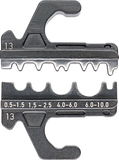 Táras krimpelő fogóhoz betét, 9733-hoz 0,5-10mm2, AWG20-7, szigeteletlen  saruhoz