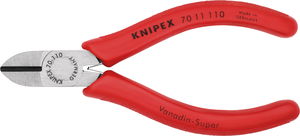 Oldalcsípő fogó, polírozott, PVC nyél 110 mm/1,2-3,0mm ,rúgóval termék fő termékképe