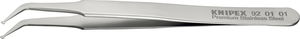 Precíziós szerelő csipesz, SMD technikához, INOX 115 mm, 1,6mm 45°-os hajlított, SM103.SA.1 termék fő termékképe