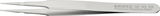Precíziós szerelő csipesz, SMD technikához, INOX 120 mm, 1,5mm egyenes, SM108.SA.1