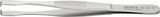 Precíziós szerelő csipesz, egyenes, INOX 143 mm, 90°-os hegy 5,8 mm, 5574.SA.B