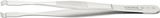 Precíziós szerelő csipesz, egyenes, INOX 145 mm, kerek hegy 5,5 mm, 5572.SA.B