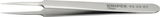 Precíziós csipesz, egyenes TITAN, 5.TA.0 110 mm, hegyes 0,15 mm