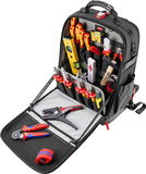 Szigetelt szerszámkészlet, hátizsákban Modular X18 23 részes 1000V (részben szigetelt) Méret: 530x340x210 mm Teherbírás: 15 kg