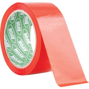 50mm x 66M polipropilén CSOMAGOLÓSZALAG  piros termék fő termékképe