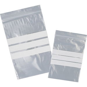 3.1/2" x 4.1/2" ÚJRAZÁRHATÓ, FELIRATOZHATÓ polietilén tasakok  (PK-1000) termék fő termékképe
