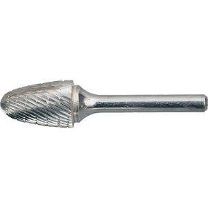 10mm x 19mm ívelt gömbvégű turbómaró forgácstörő fogazással termék fő termékképe