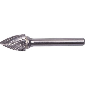 16x25mm ívelt hegyes végű turbómaró keresztfogazással termék fő termékképe