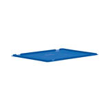 600x400mm EURO kék tárolódoboz fedél