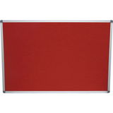 FILC PREZENTÁCIÓS tábla 900x600mm piros aluminium keret