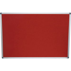 FILC PREZENTÁCIÓS tábla 900x600mm piros aluminium keret termék fő termékképe