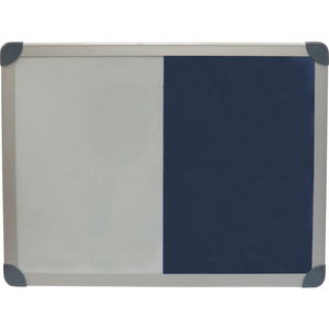 OFFIS kombinált HIRDETŐTÁBLÁK TÖRÖLHETŐ/PARAFA alumínium KERETTEL 900 x 600mm termék fő termékképe