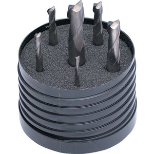 Kétélű hengeres szárú tömör keményfém hosszlyukmarók 3-10mm (6 db-os készlet) termék fő termékképe