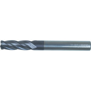 6x1.0mm négyélű hengeres szárú lekerekített sarkú keményfém ujjmaró Q bevonattal termék fő termékképe
