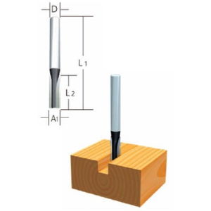 Makita nútmaró kés ⌀12mm, munkahossz: 19mm, befogó: 8mm termék fő termékképe