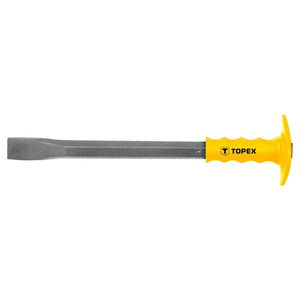 Topex 03A149 lapos véső kézvédővel, 400 x 27 mm termék fő termékképe