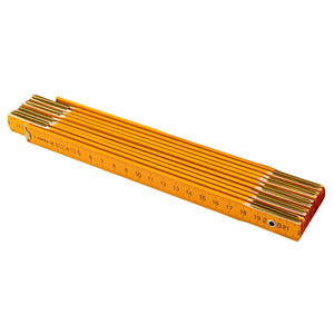 Topex 26C012-1 fa colostok, sárga, 2 méter termék fő termékképe