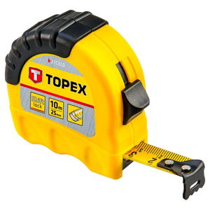 Topex 27C310 acél mérőszalag, 10 m / 25 mm termék fő termékképe