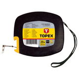 Topex 28C412 acél mérőszalag, 20 m / 12.5 mm