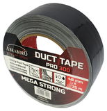 Abraboro DUCT TAPE szöveterősített ragasztószalag, fekete, 48 mm x 25 m