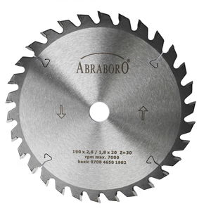 Abraboro 200 x 2.8 x 30, Z 18, basic körfűrészlap termék fő termékképe