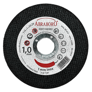 Abraboro 115 x 2.5 x 22 mm CHILI INOX fémvágó korong, 10 db/csomag termék fő termékképe