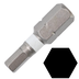 Abraboro 4 x 25 mm hatszög (imbusz) bit, 2 db/csomag