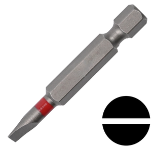 Abraboro 1.2 x 6.5 x 50 mm lapos bit, 2 db/csomag termék fő termékképe