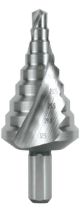 Abraboro HSS-G lépcsős fúró metrikus kábelekhez, átmenő furathoz, 6.5 - 32.5 mm termék fő termékképe